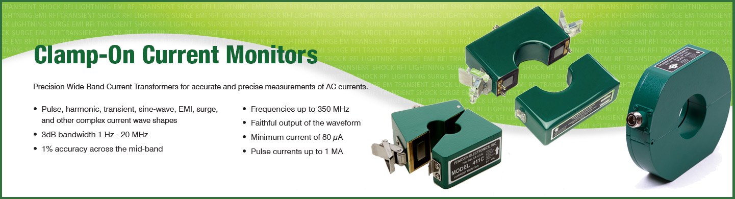 Pearson Electronics Clamp On Current Monitors 